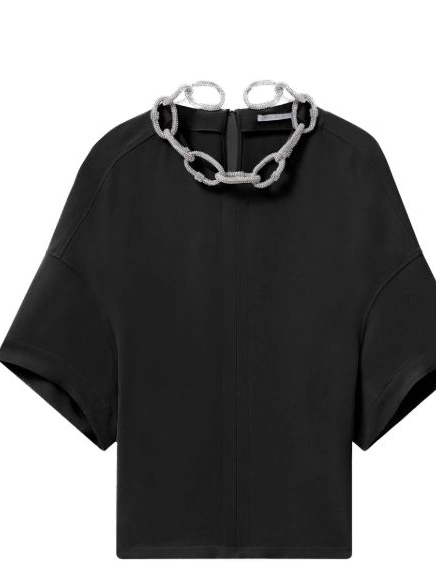 Women Stella chain-embellished McCartney blouse 0402